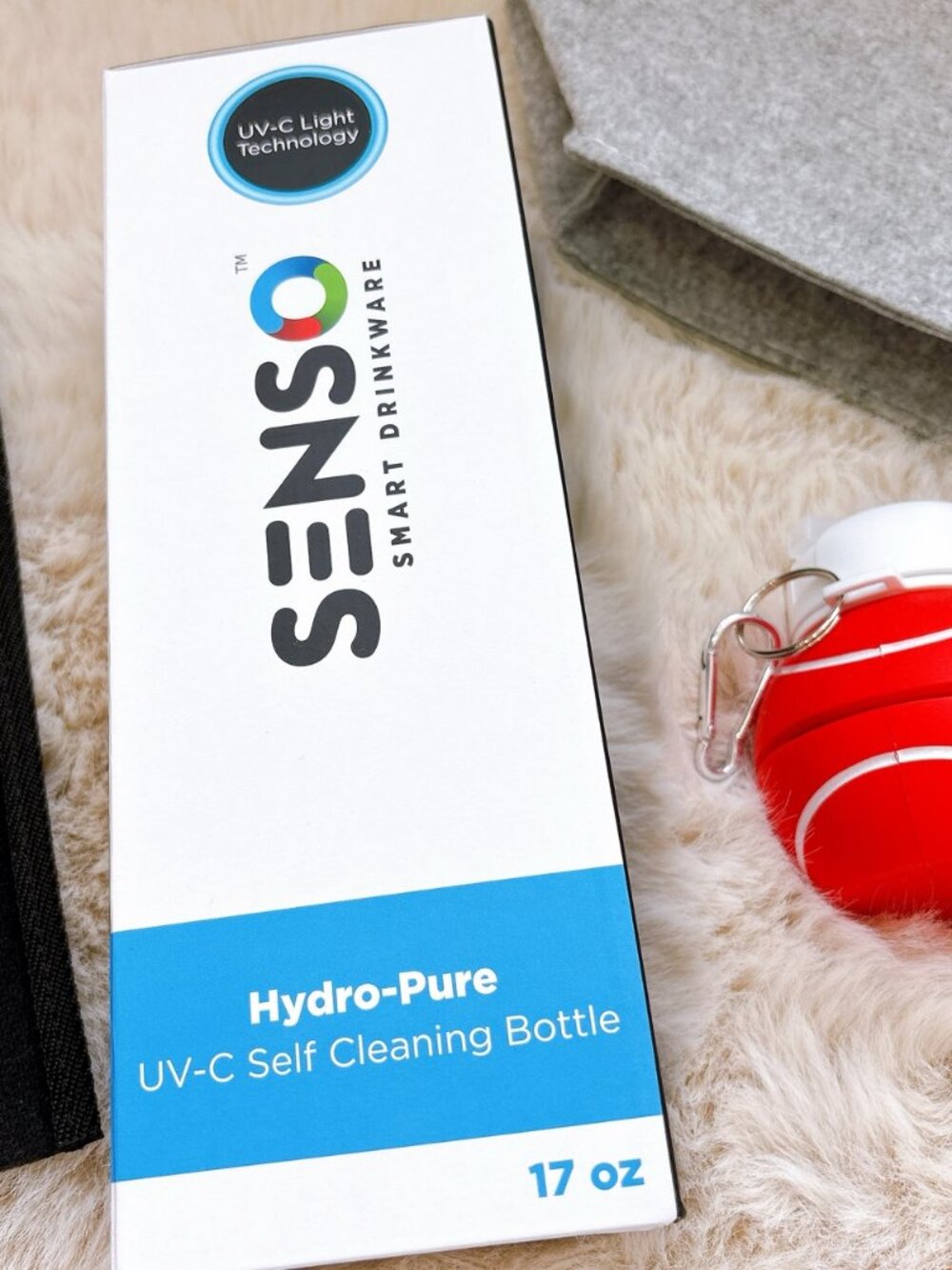 NEW 5-Piece Bundle: SENSO UV-C Bottle, Sunglasses & More
